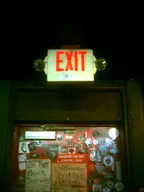 bar camera:digital_harinezumi door exit graffiti interior orientation:landscape photographer:deaddeaddeath sign sticker // 1200x1600 // 67KB