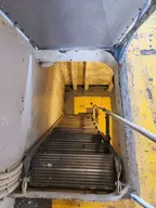 battleship camera:phone flaking_paint hatch interior metal orientation:portrait photographer:knifingale rust ship stairs vehicle wire // 1299x1732 // 251KB
