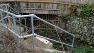 camera:phone creek exterior fence metal orientation:landscape photographer:lunaticker river stairs stone water // 1380x776 // 224KB