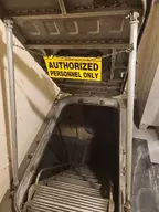 battleship camera:phone dark hatch interior metal orientation:portrait photographer:knifingale ship sign stairs text vehicle // 1299x1732 // 169KB