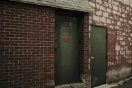 alley brick camera:fujifilm_x100 city door exterior graffiti orientation:landscape photographer:deaddeaddeath text weathered // 1728x1152 // 333KB