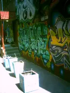 building camera:digital_harinezumi exterior graffiti orientation:portrait photographer:deaddeaddeath sidewalk // 1200x1600 // 131KB