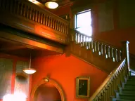 building camera:digital_harinezumi interior library museum orientation:landscape ornate painting photographer:deaddeaddeath stairs wood // 1600x1200 // 113KB