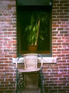 brick building camera:digital_harinezumi exterior houseplant orientation:portrait photographer:deaddeaddeath window // 1200x1600 // 176KB