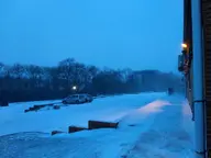 camera:phone exterior night orientation:landscape parking_lot photographer:lunaticker snow vehicle winter // 1380x1035 // 91KB