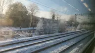 camera:phone interior orientation:landscape photographer:lunaticker railroad snow train vehicle window winter // 1380x776 // 122KB
