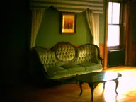 camera:digital_harinezumi couch furniture house interior mansion orientation:landscape ornate painting photographer:deaddeaddeath window wood // 1600x1200 // 186KB