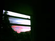 camera:digital_harinezumi cloud dark interior orientation:landscape photographer:deaddeaddeath plant sky sunset tree window // 1600x1200 // 79KB