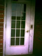 brick camera:digital_harinezumi door exterior keypad orientation:portrait photographer:deaddeaddeath weathered window wood // 1200x1600 // 59KB