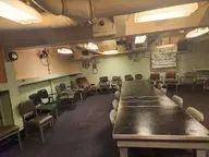 battleship cafeteria camera:phone chair duct interior orientation:landscape photographer:knifingale pipe ship sign table text vehicle vent wire // 1732x1299 // 191KB