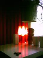 camera:digital_harinezumi house houseplant lamp orientation:portrait photographer:deaddeaddeath table toy window // 1200x1600 // 172KB