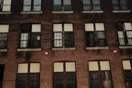 brick building camera:fujifilm_x100 exterior industrial orientation:landscape photographer:deaddeaddeath weathered window // 1728x1152 // 288KB