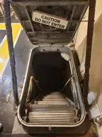 battleship camera:phone dark hatch interior metal orientation:portrait photographer:knifingale ship stairs vehicle // 1299x1732 // 223KB