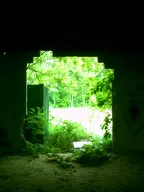 abandoned building camera:digital_harinezumi dirt forest graffiti interior nature orientation:landscape photographer:deaddeaddeath ruins // 1200x1600 // 141KB