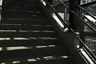 camera:fujifilm_x100 orientation:landscape photographer:deaddeaddeath stairs train_station // 1728x1152 // 163KB