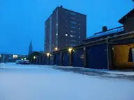 apartment brick camera:phone city exterior garage garage_door orientation:landscape photographer:lunaticker snow window // 1380x1035 // 87KB